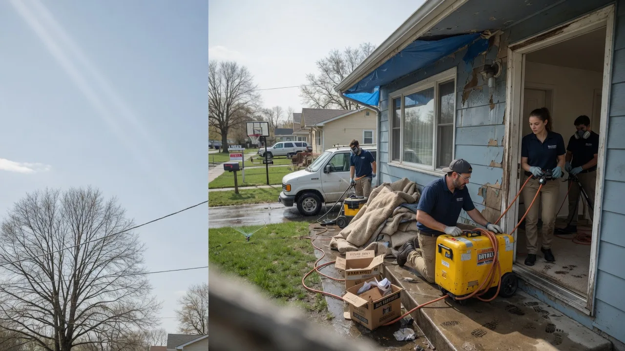 Basement Flood Cleanup in Loami, IL near me